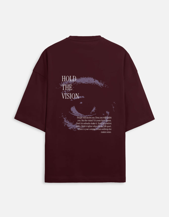 Hold The Vision Premium Oversized T-shirt
