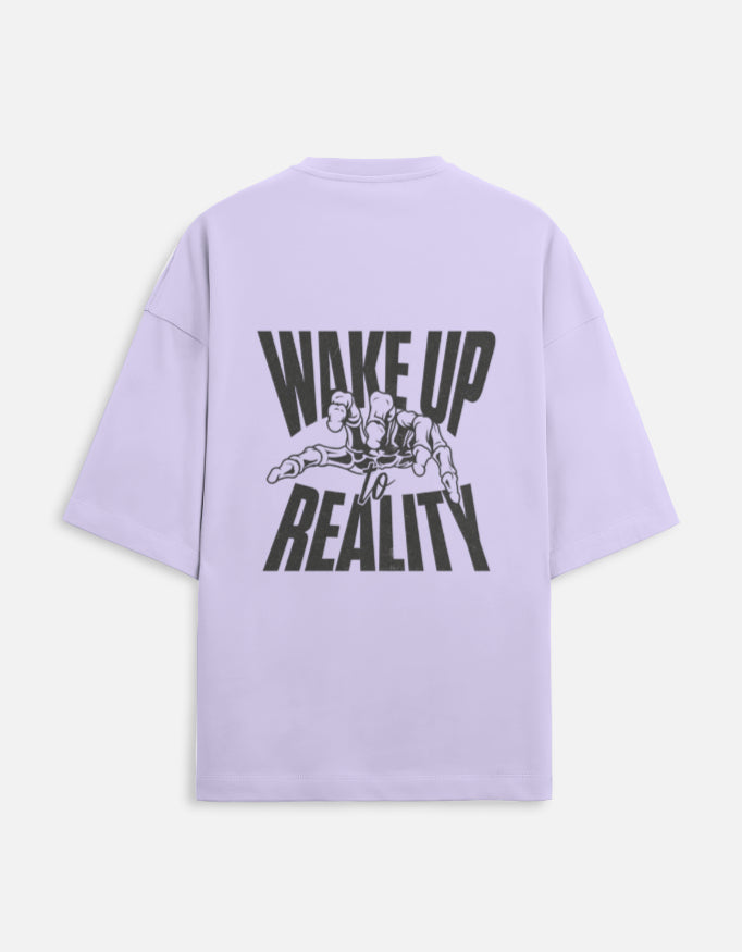 Wake Up to Reality Premium Oversized Streetwear T-Shirt