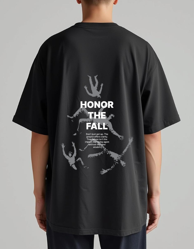 Honor The Fall Premium Oversized T-shirt